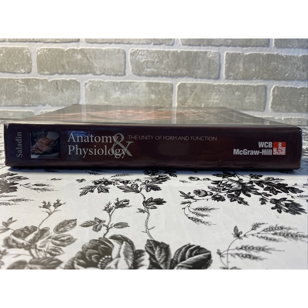 Anatomy Physiology The Unity of Form and Function Saladin 1998 Hardcover Book